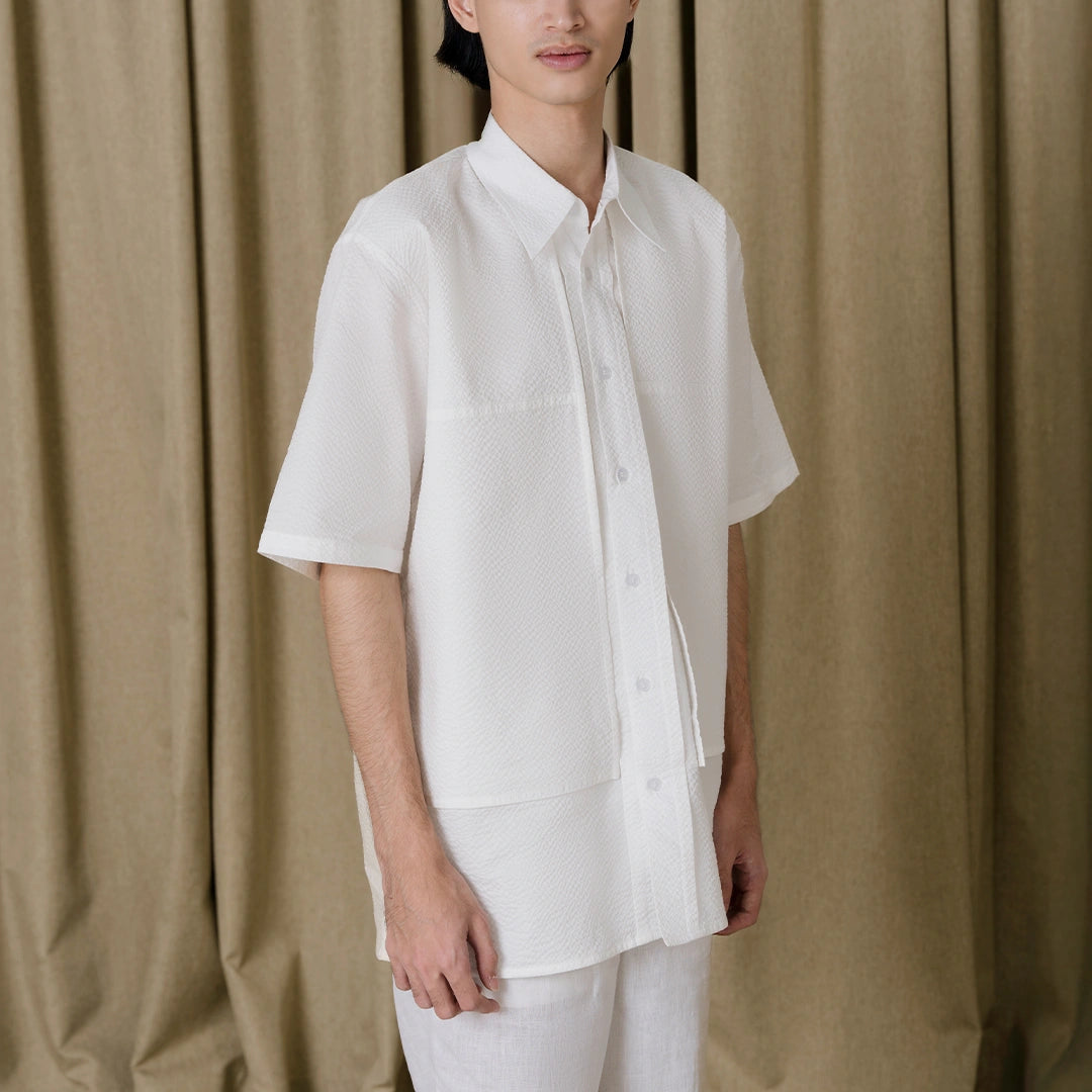 Faraj Top Broken White