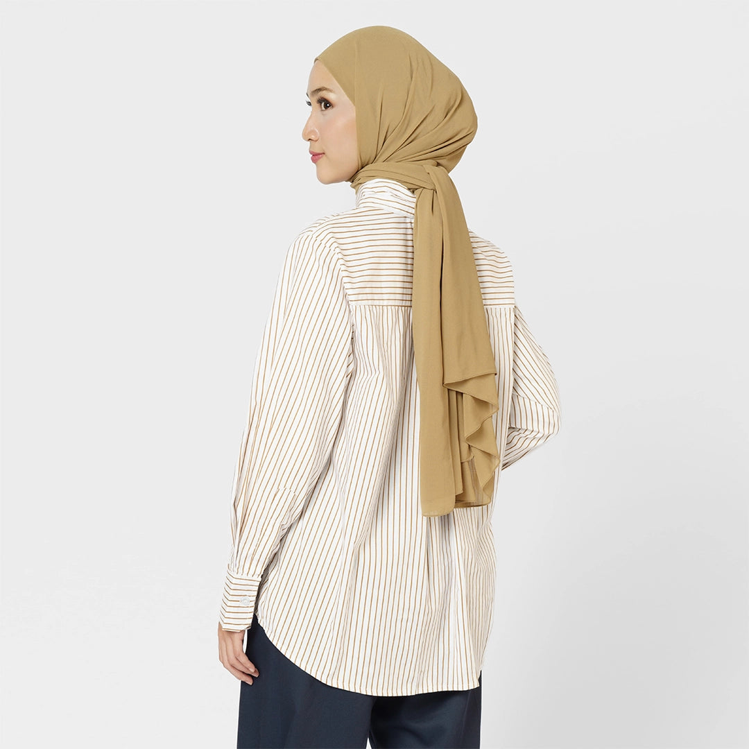 Finqya Top Stripe Caramel