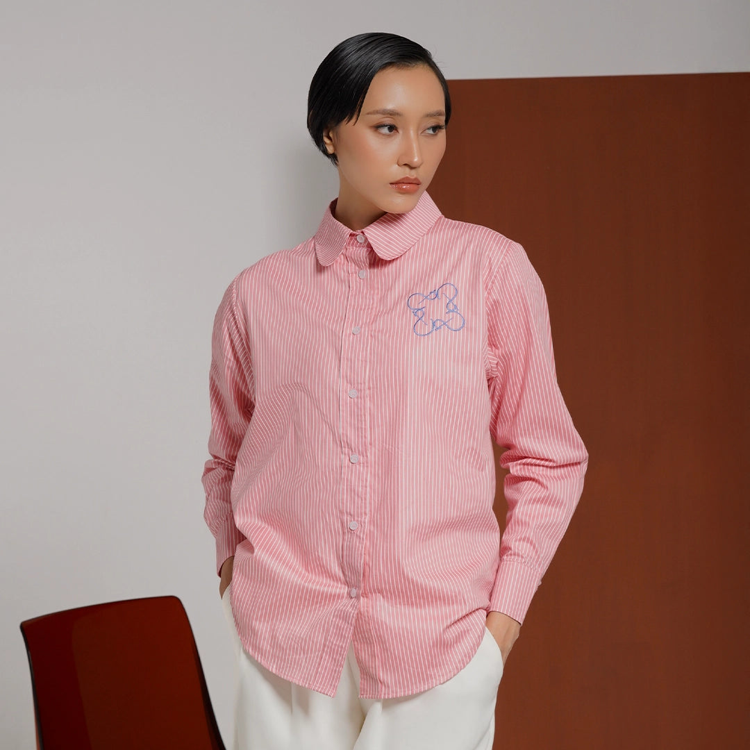 Finqya Top Stripe Flamingo
