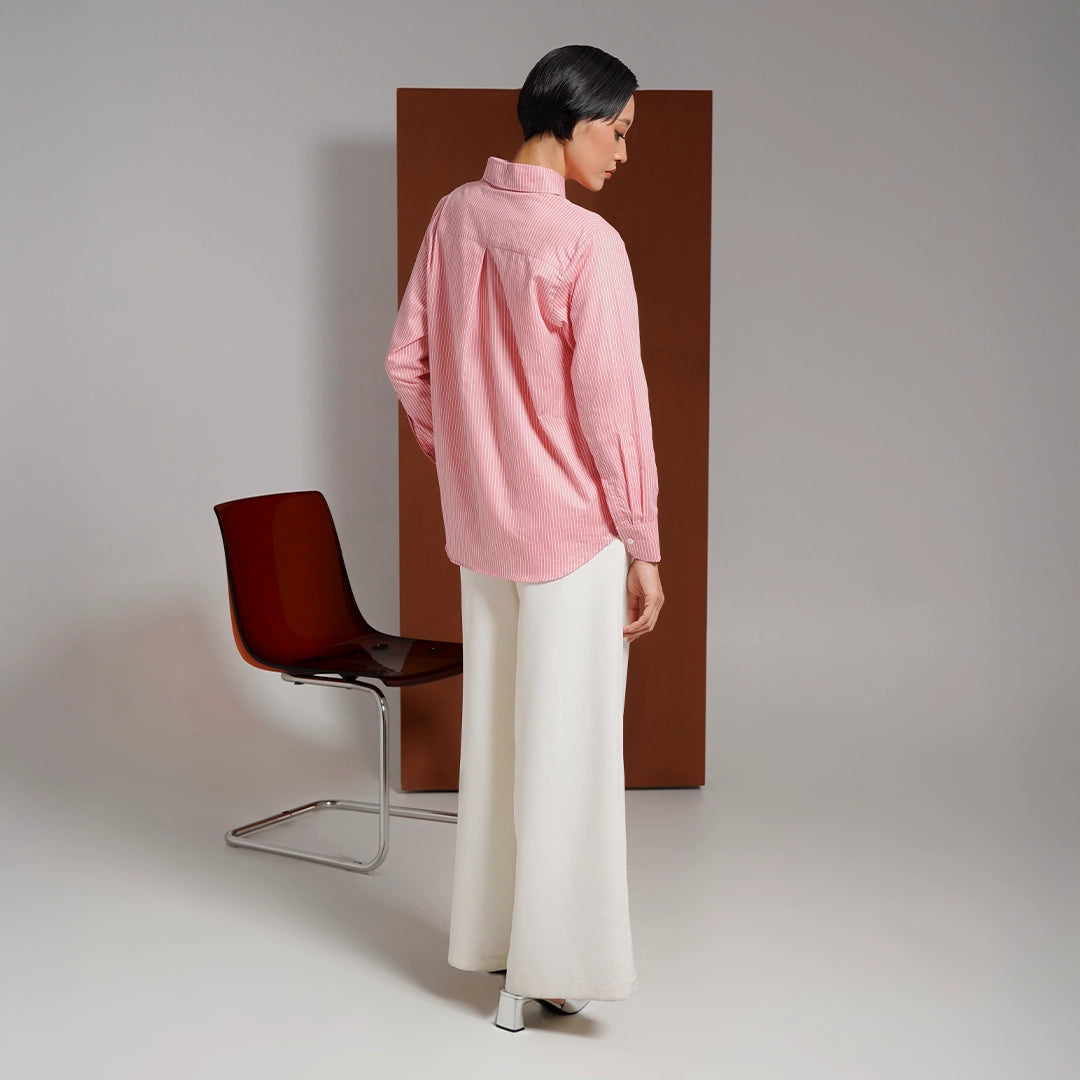 Finqya Top Stripe Flamingo