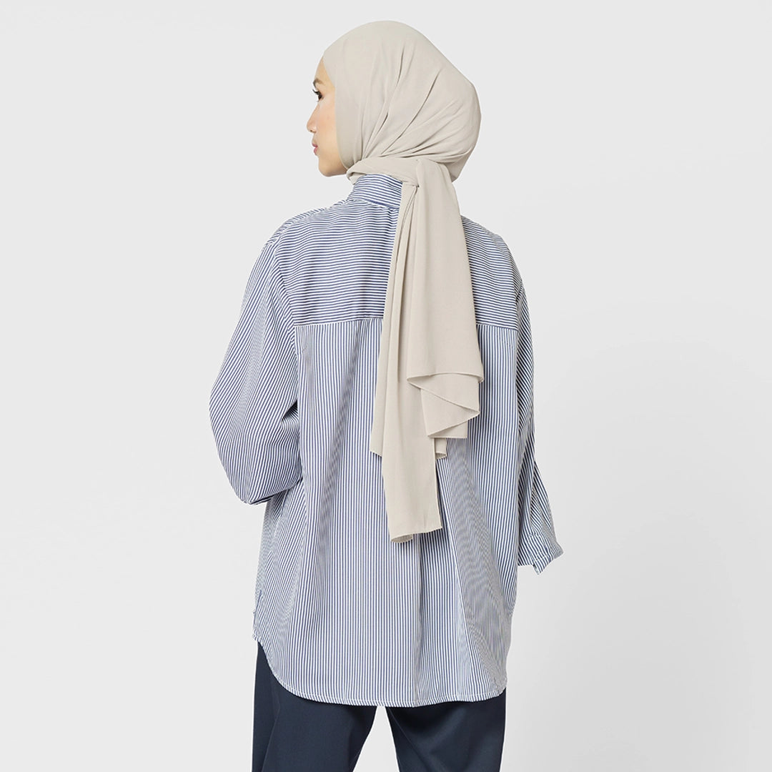 Finqya Top Stripe Indigo