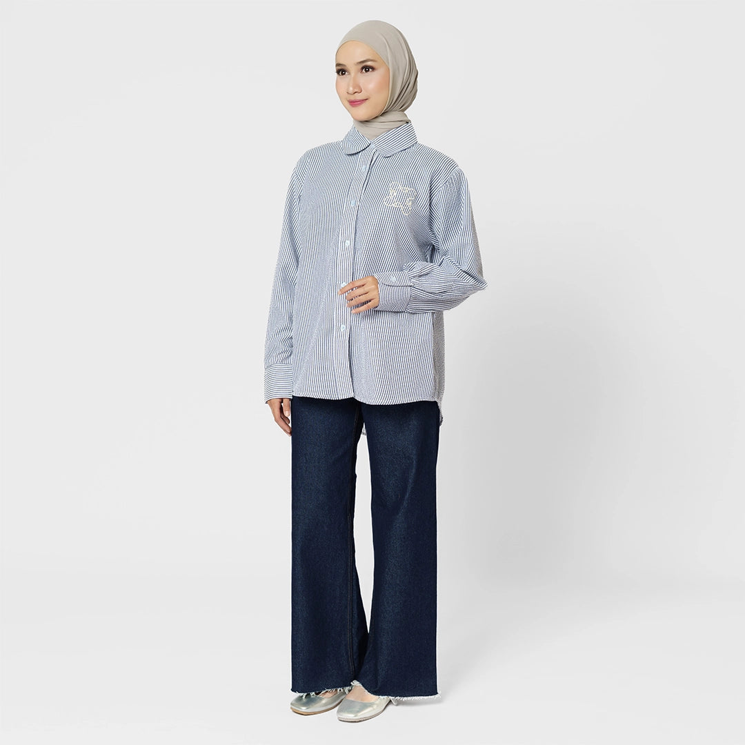 Finqya Top Stripe Iris