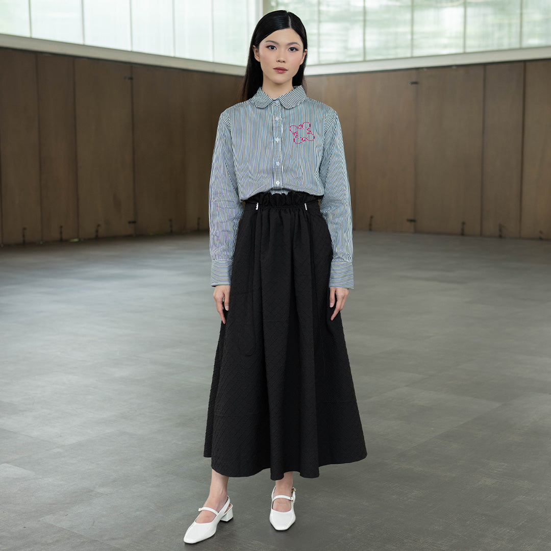 Finqya Top Navy
