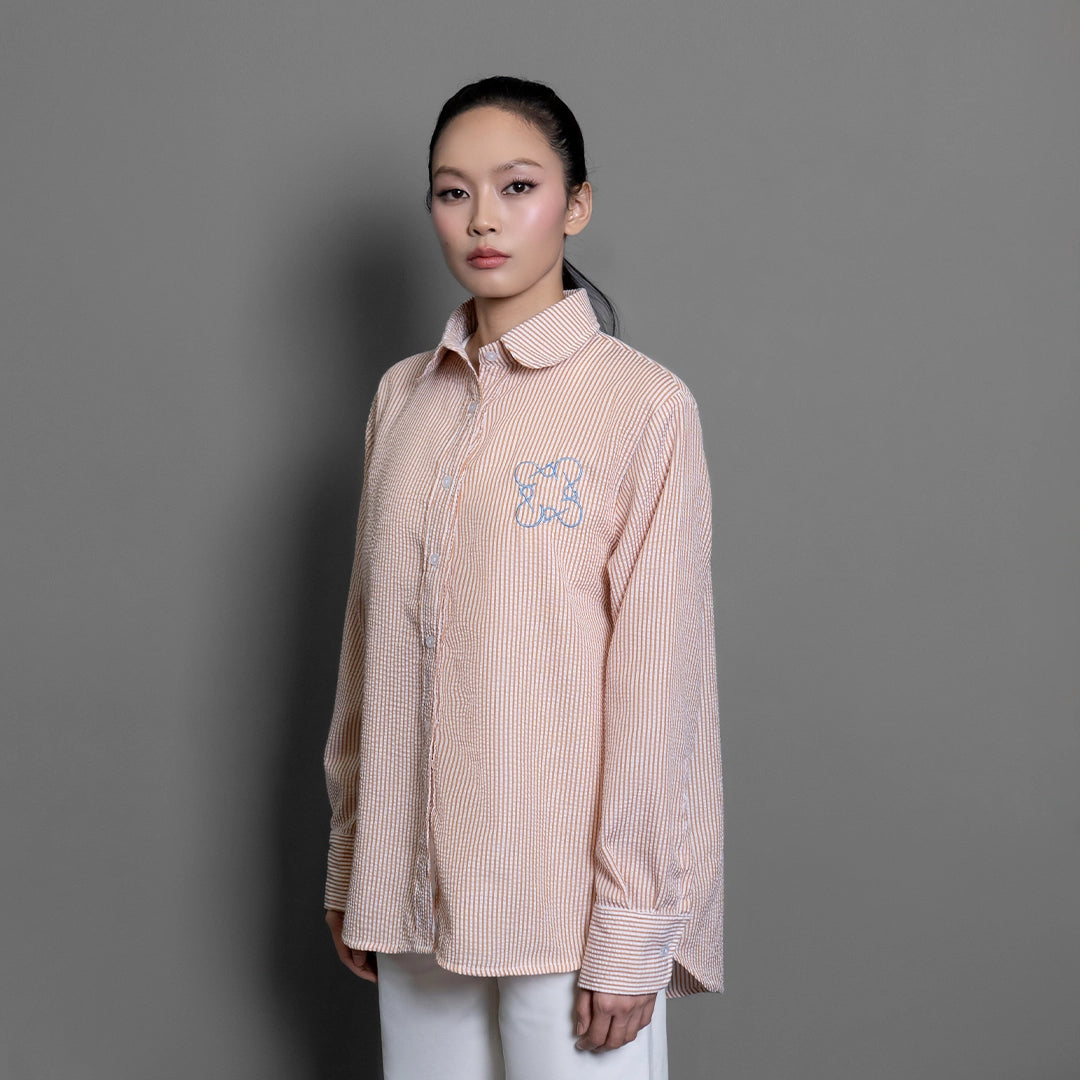 Finqya Top Stripe Ochre