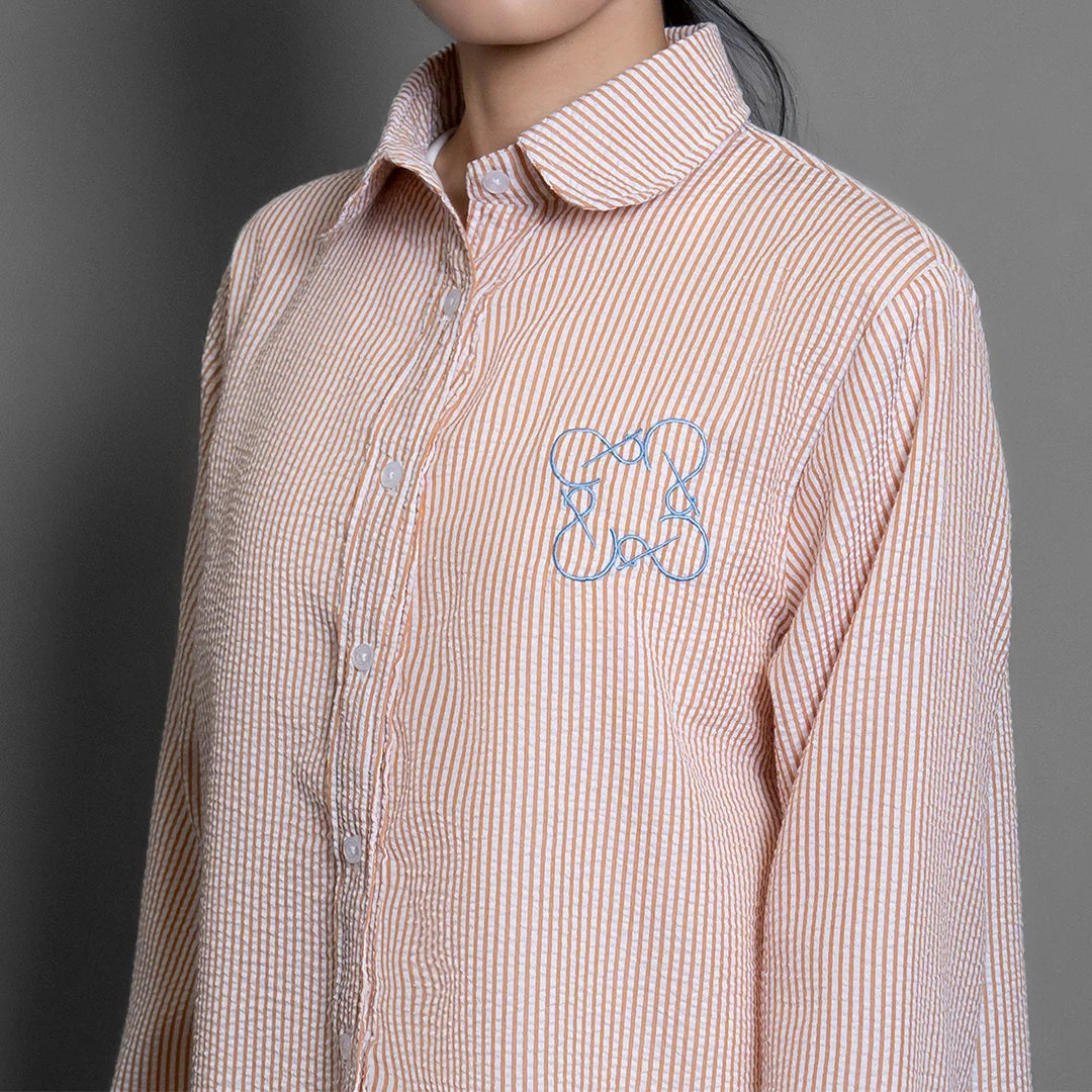 Finqya Top Stripe Ochre