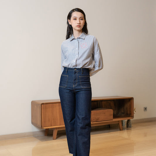 Finqya Top Stripe Airy