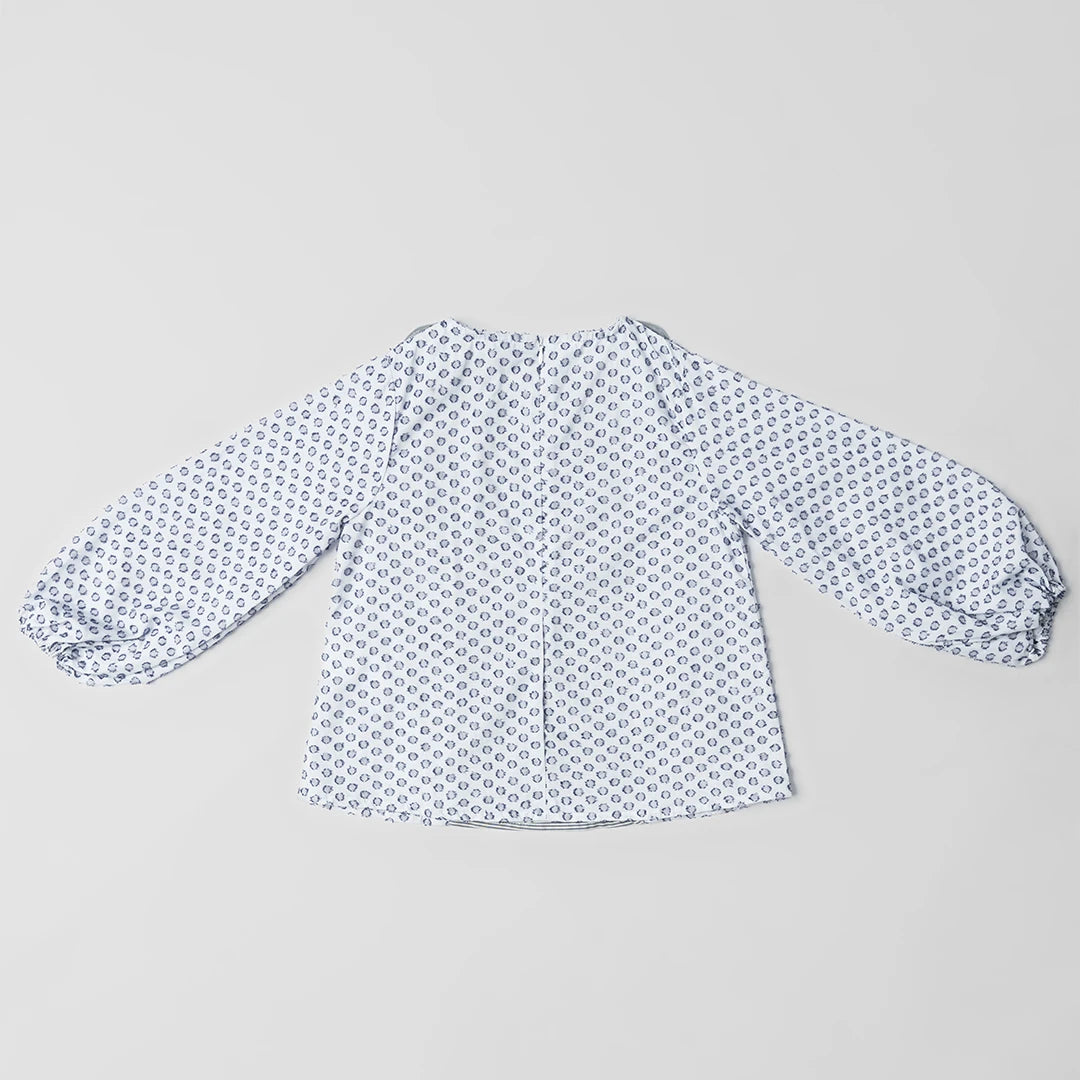 Renza Top Blue