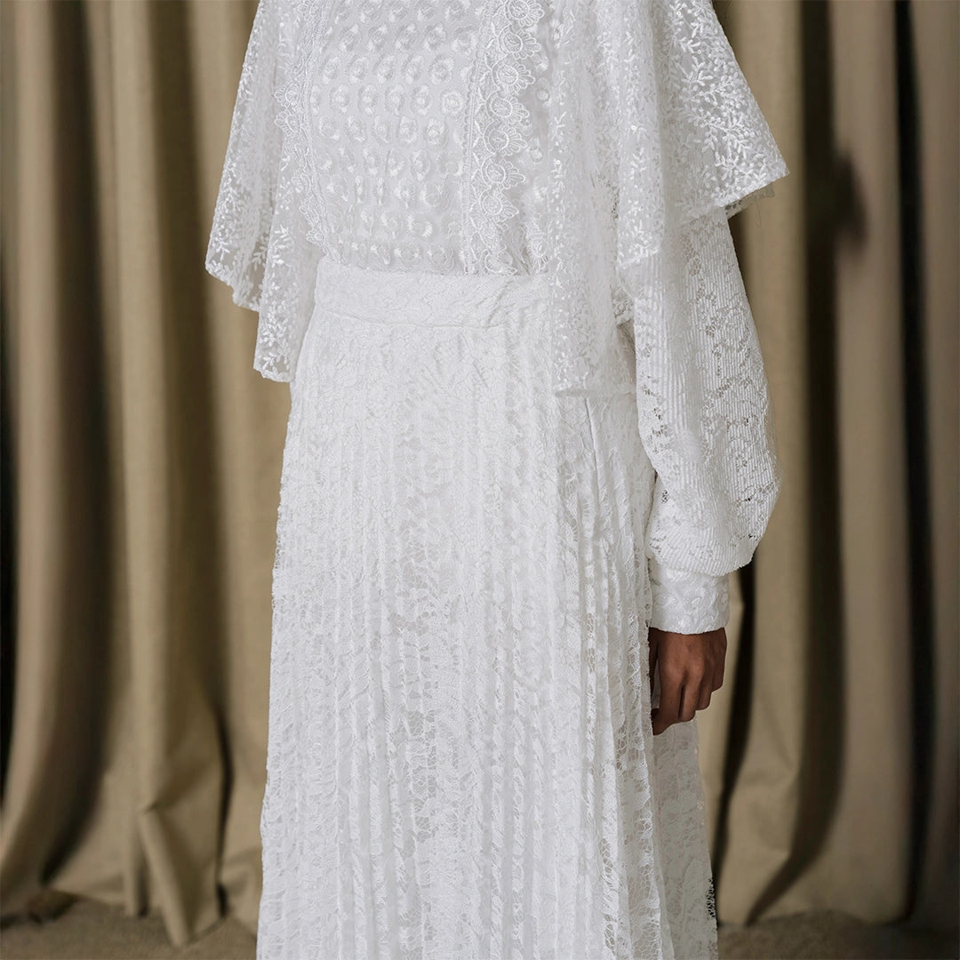 Fresya Skirt Broken White