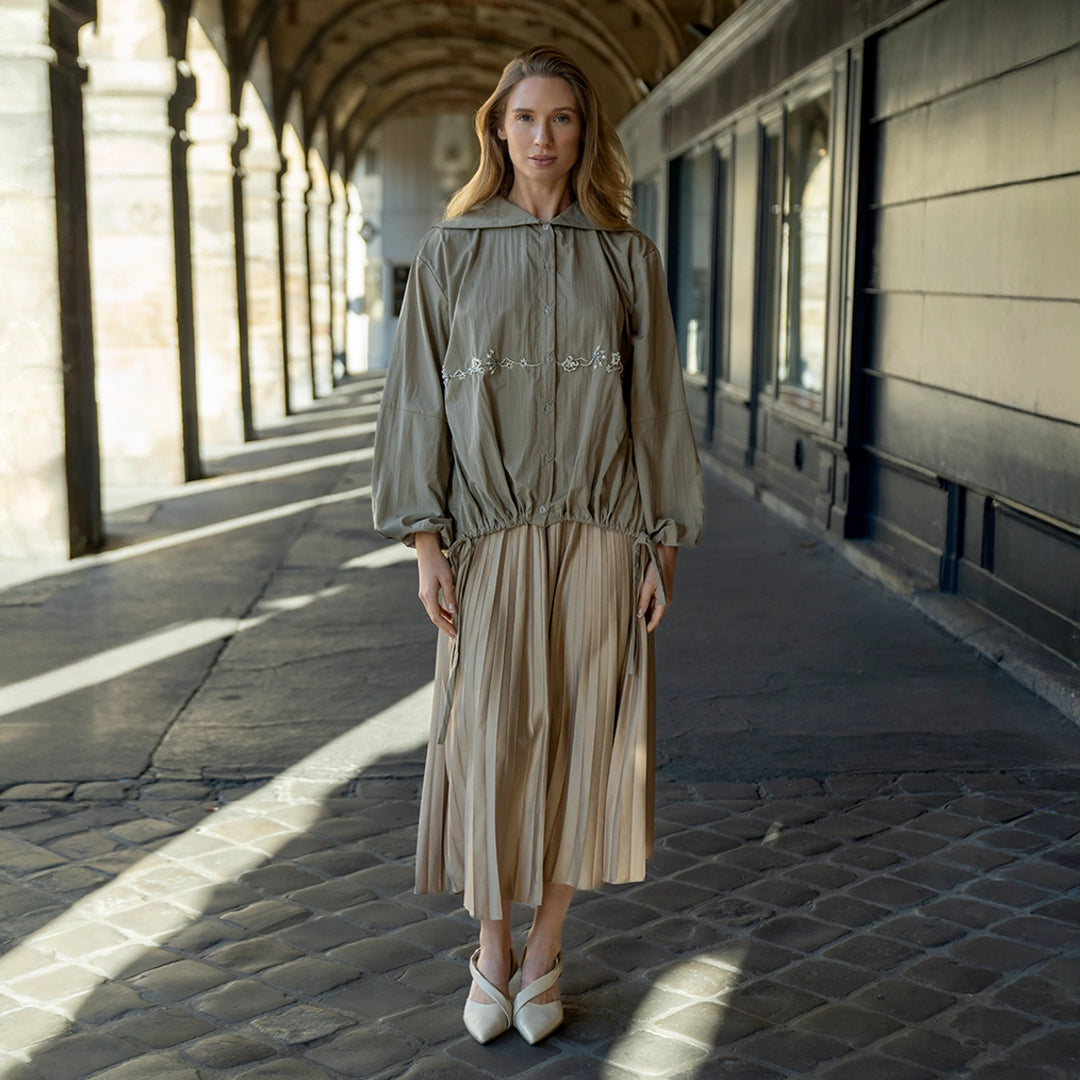 Hellen Top Burnt Olive