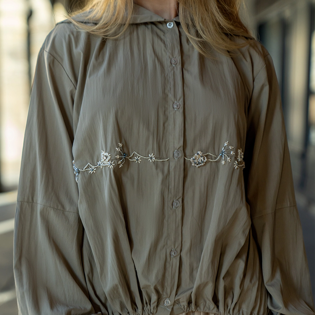 Hellen Top Burnt Olive