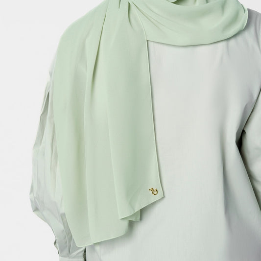 Ideline Pashmina Cameo Green