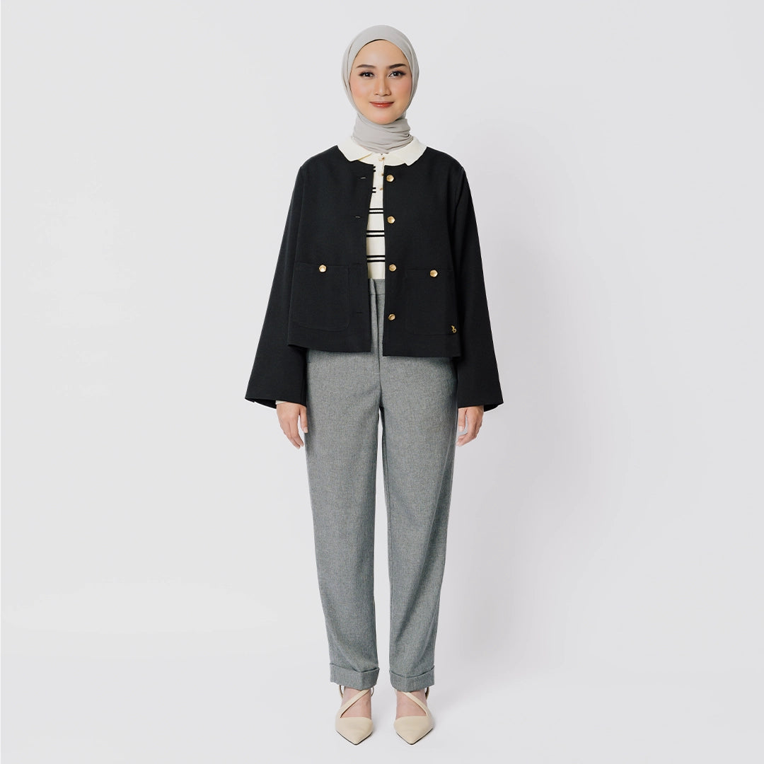 Indira Outer Black