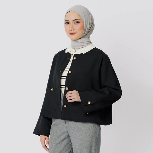 Indira Outer Black