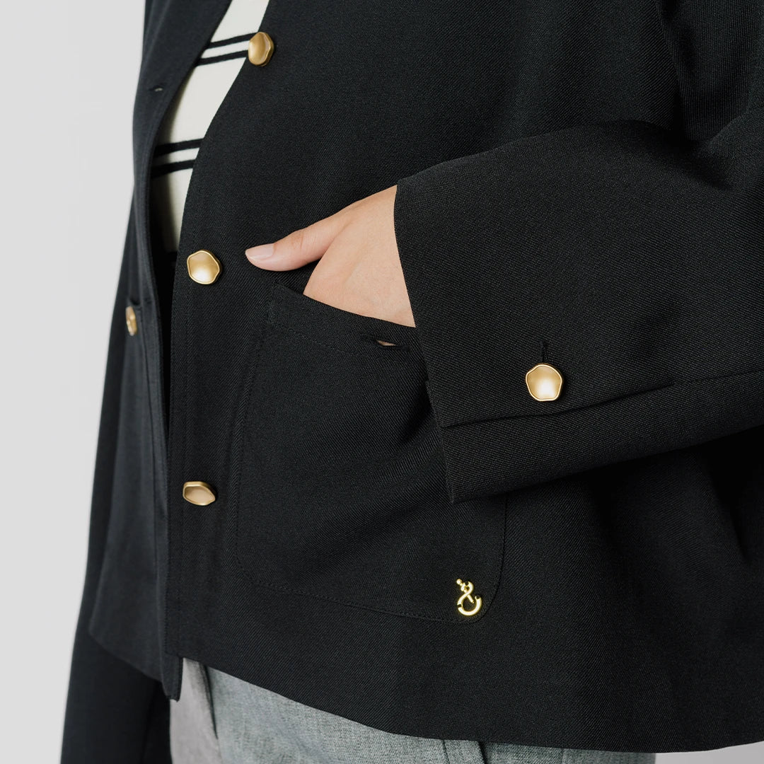 Indira Outer Black