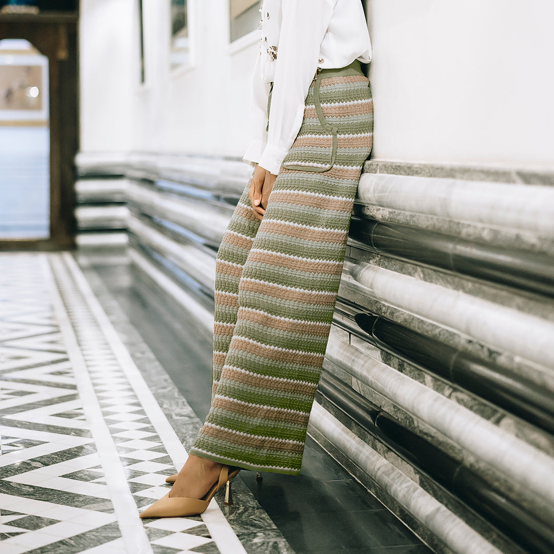 Belva Pants Green