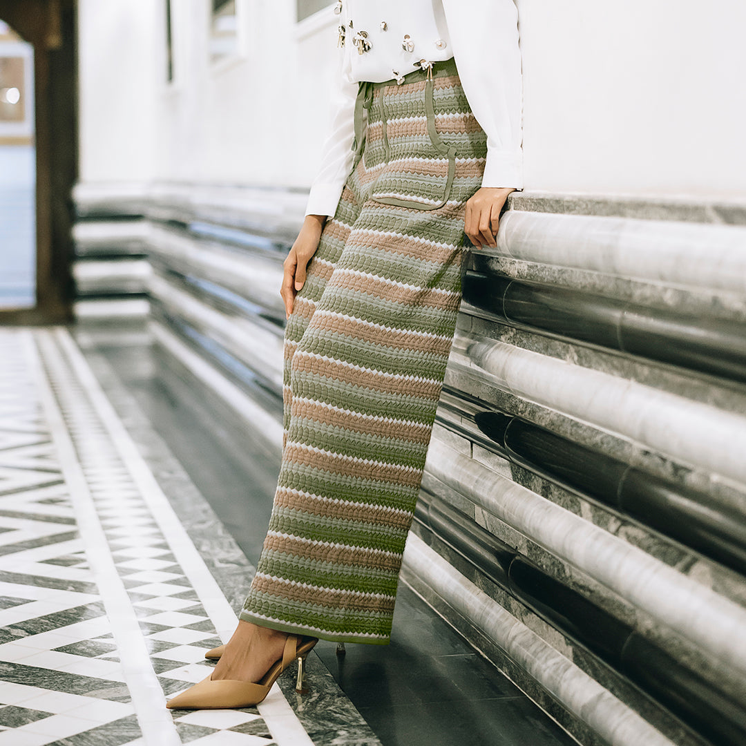Belva Pants Green