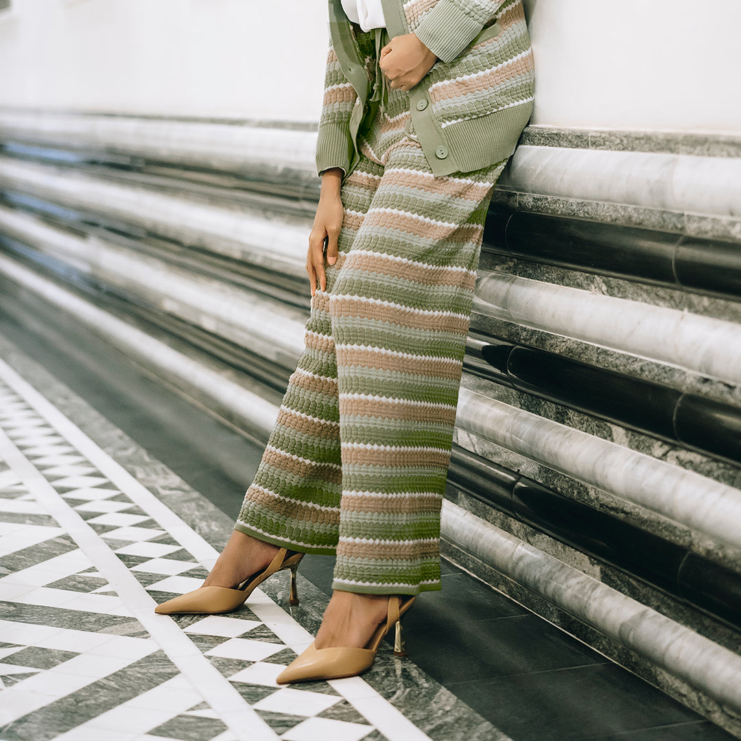 Belva Pants Green
