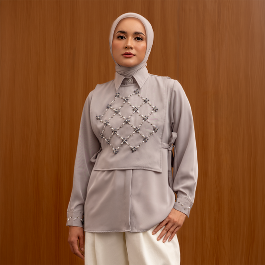 Linqa Top Soft Grey