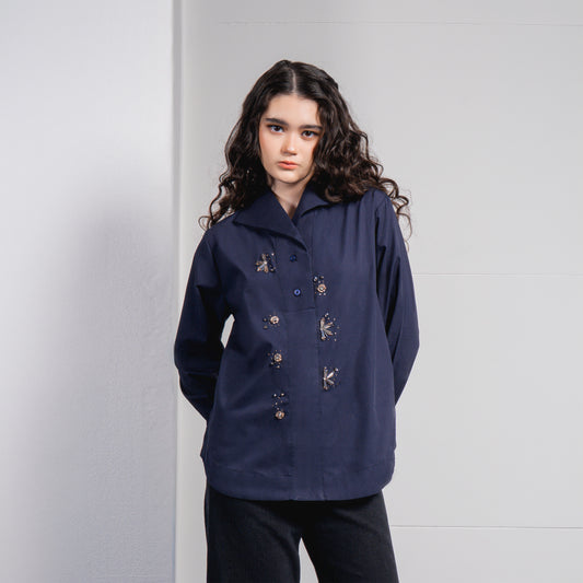 Laren Top Navy