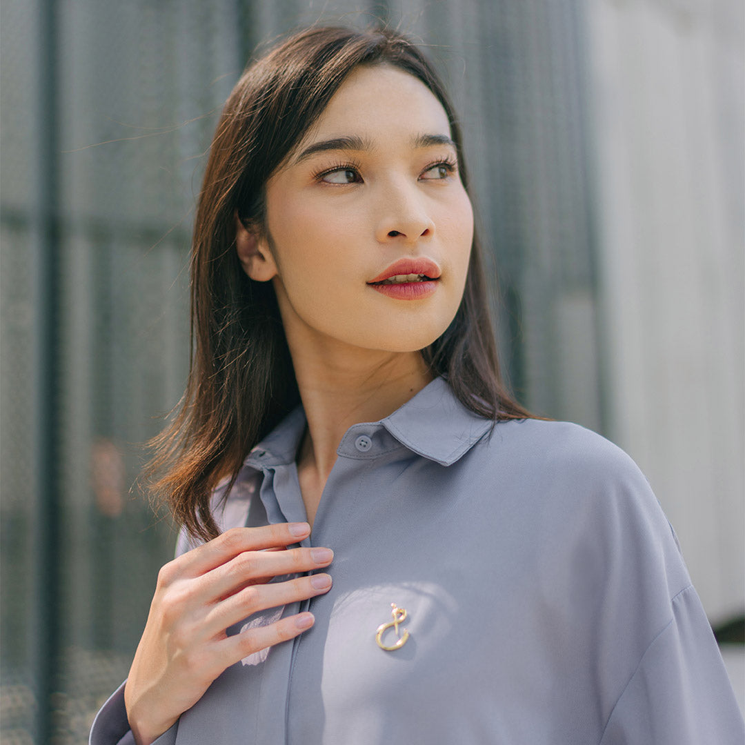 Clarine Shirt Ice Blue