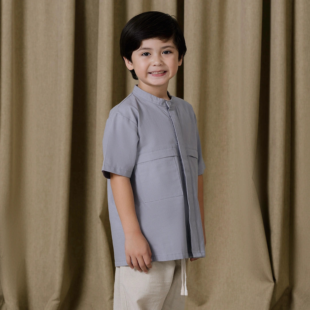 Kafie Top Ash Grey