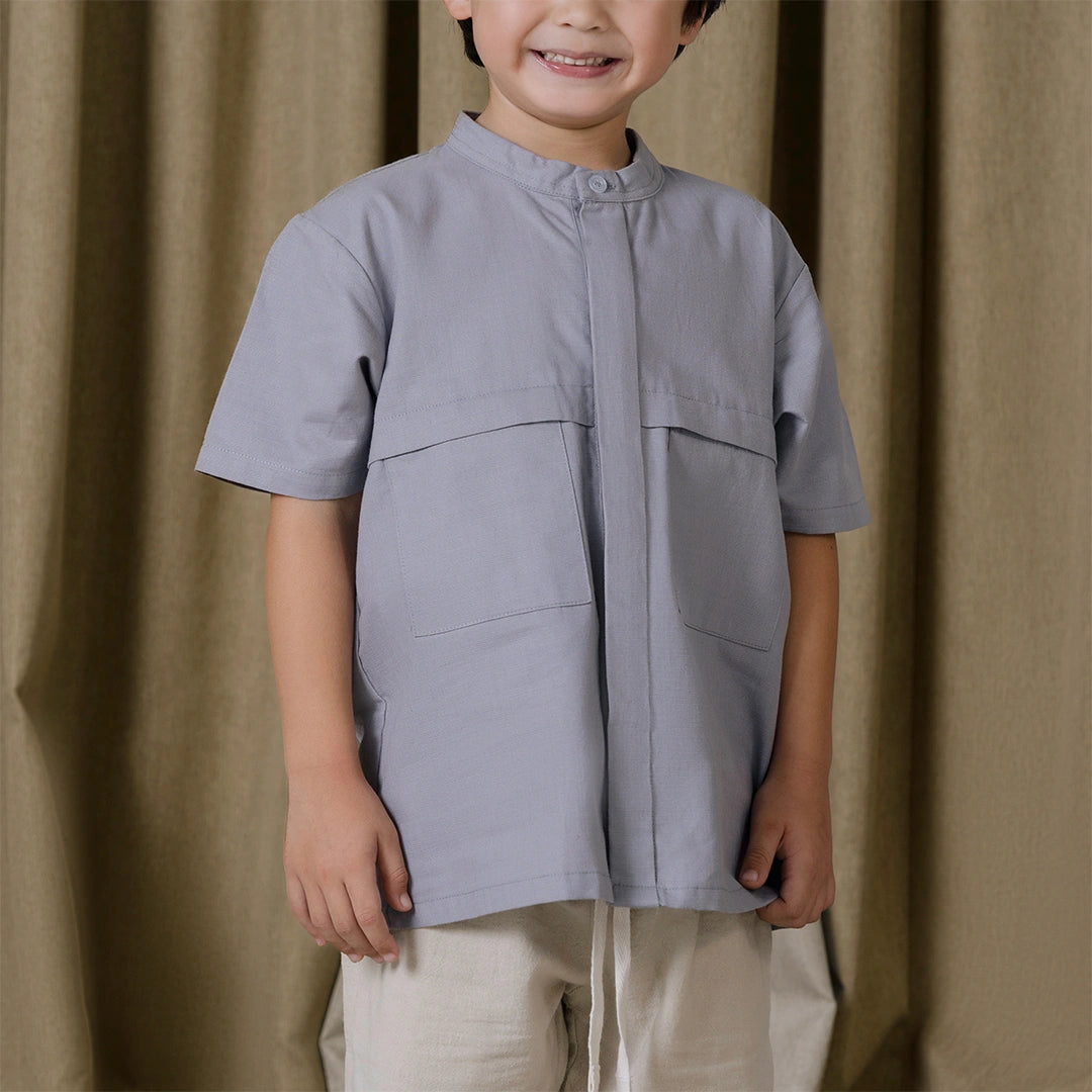 Kafie Top Ash Grey