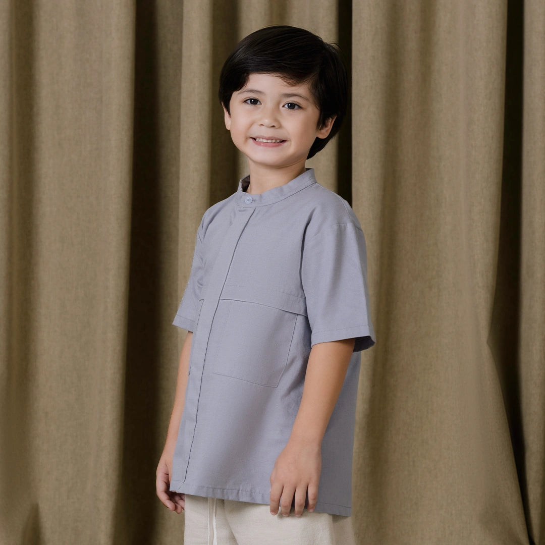 Kafie Top Ash Grey