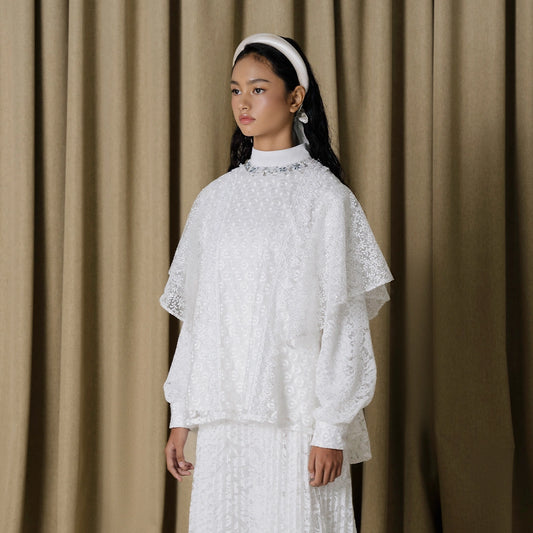 Khayra Top Broken White