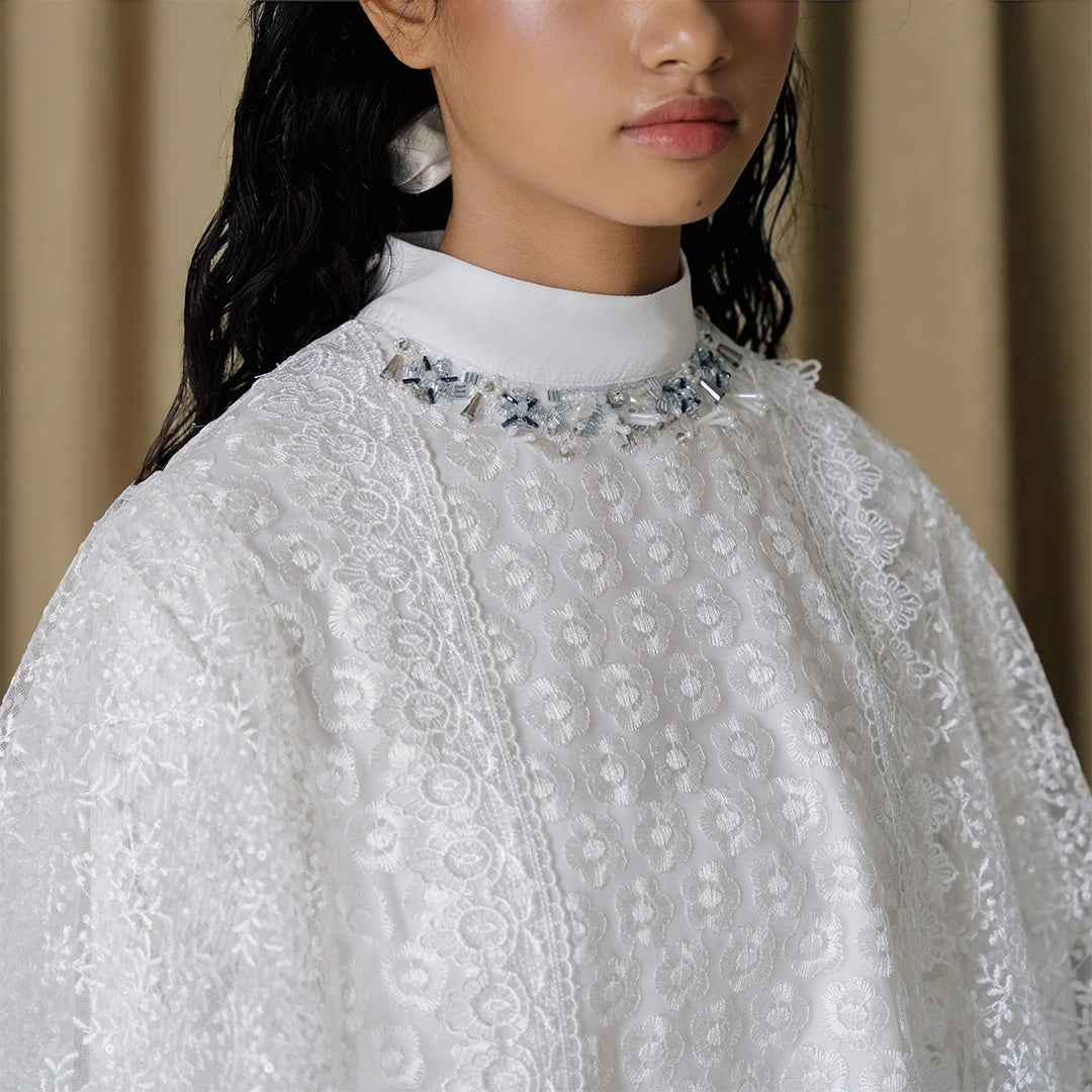 Khayra Top Broken White