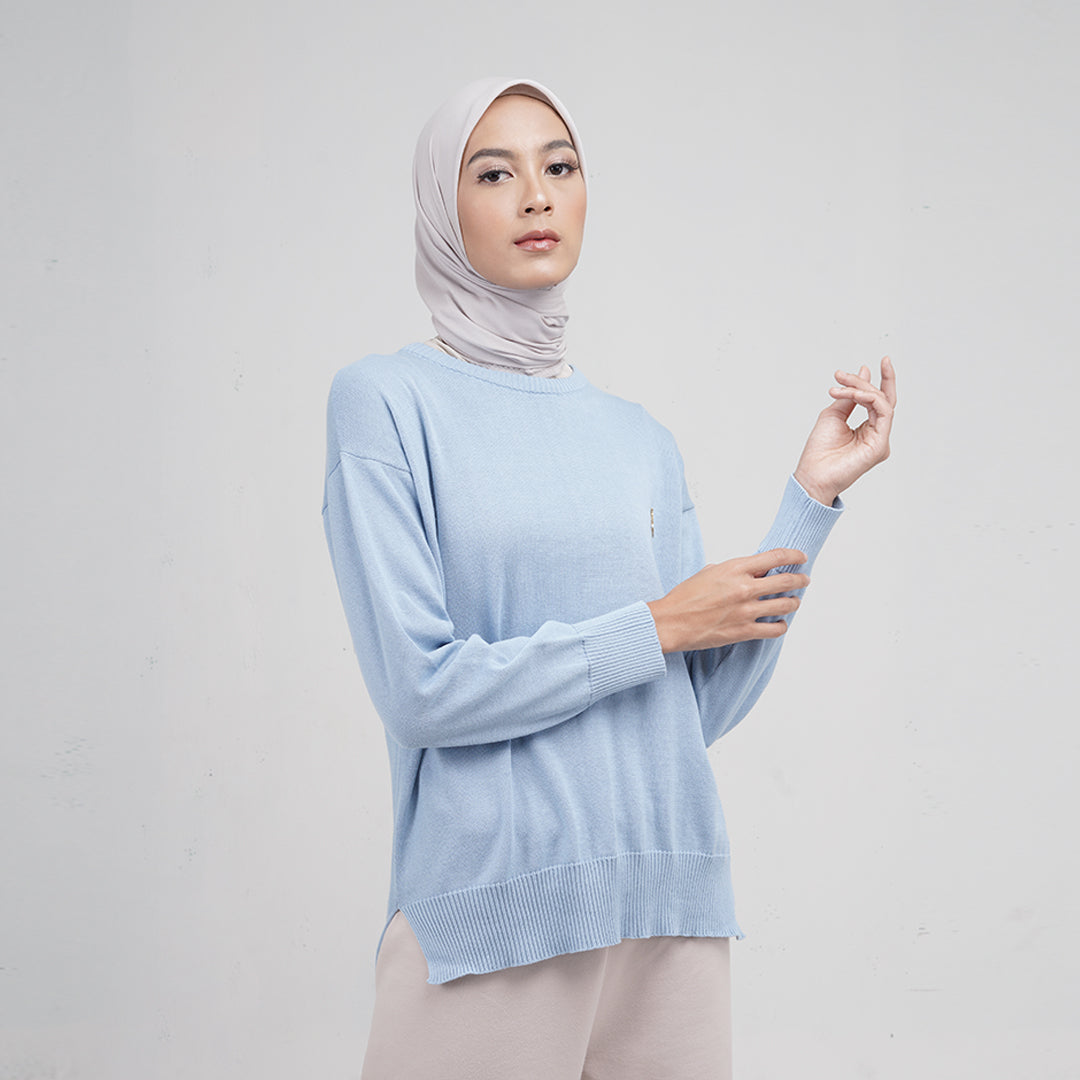 Kalea Sweater Light Blue