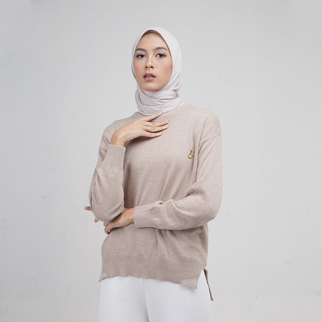 Kalea Sweater Light Mocca