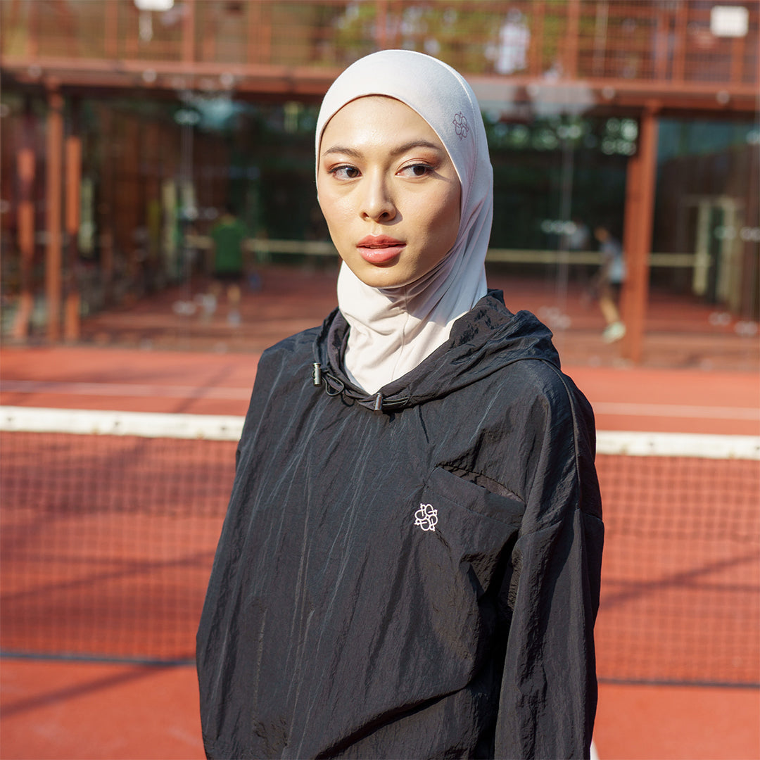 Leeza Sport Hijab Neutral Bone