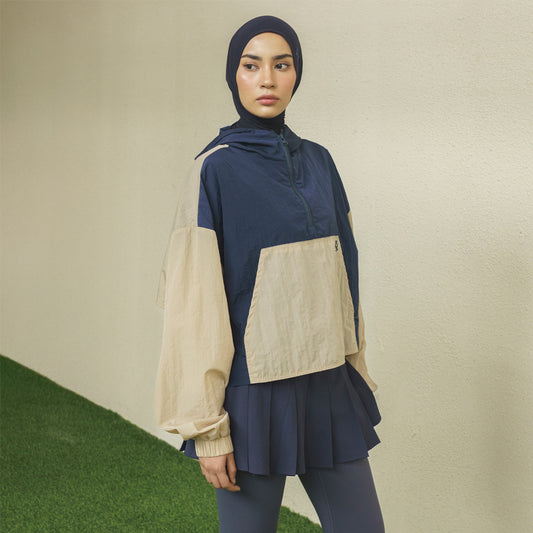 Lexi Jacket Navy Khaki