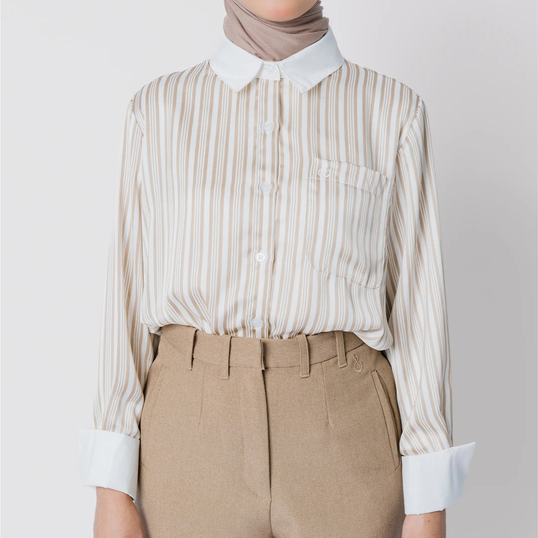 Linzy Top Beige