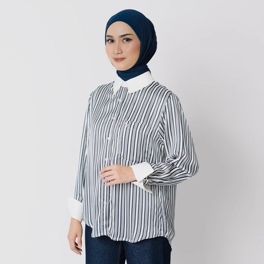 Linzy Top Navy