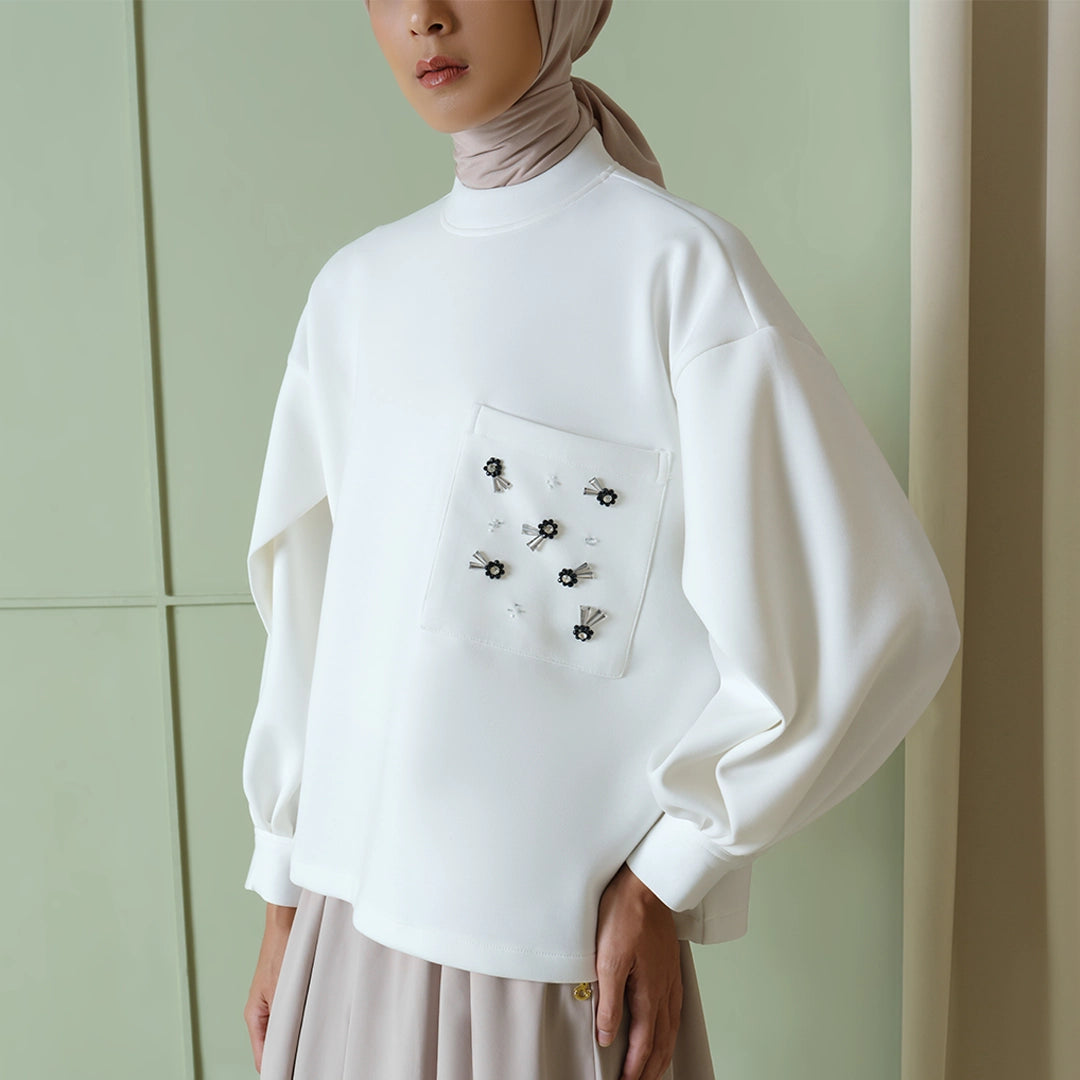 Loune Top Broken White