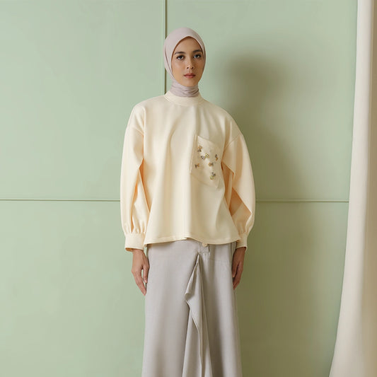 Loune Top Pale Yellow
