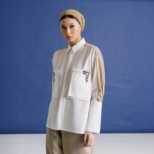 Merryn Top Cannoli White