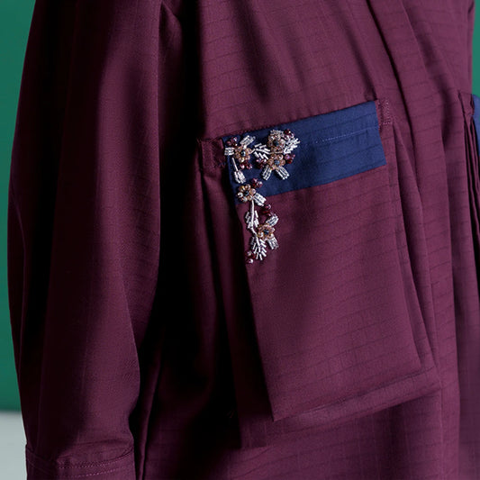 Merryn Top Dark Cherry