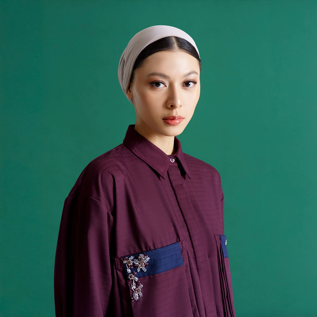 Merryn Top Dark Cherry