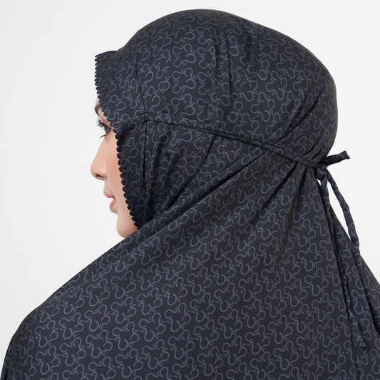 Monogram Prayer Set Black