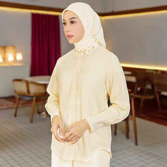 Naiya Top Pale Yellow