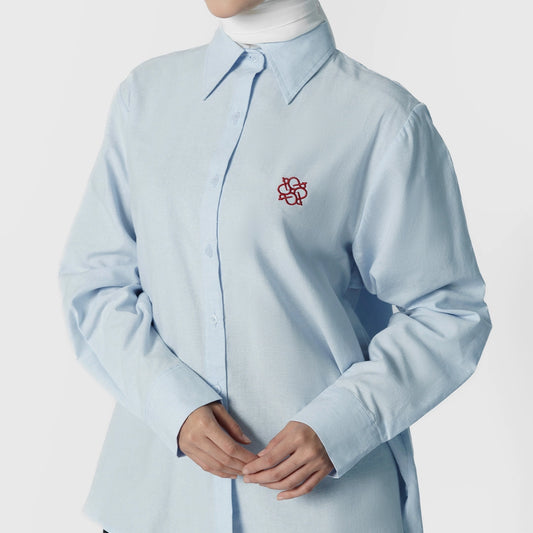 Noora Top Light Blue