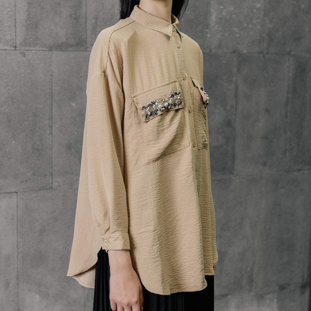 Olivia Shirt Khaki