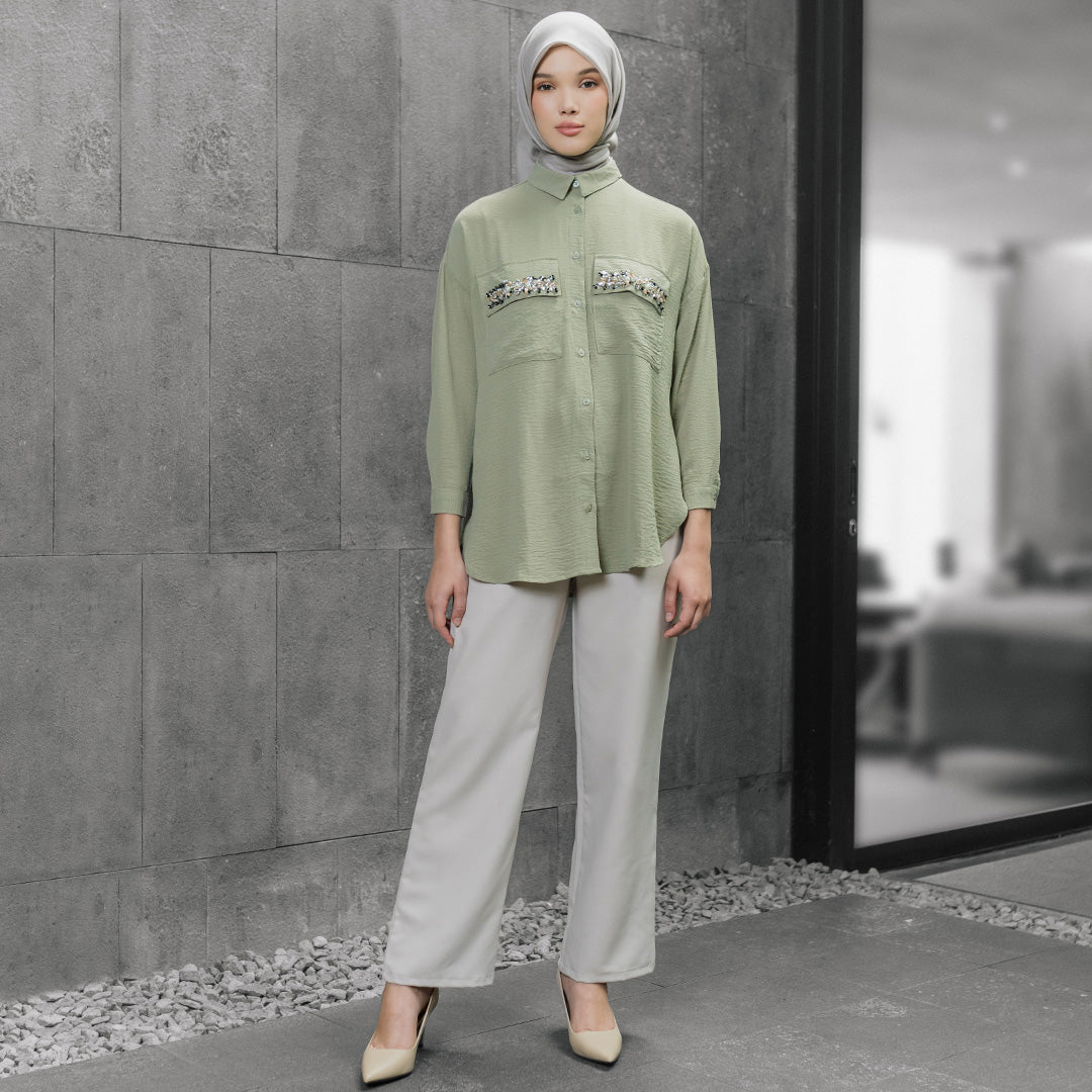 Olivia Shirt Sage