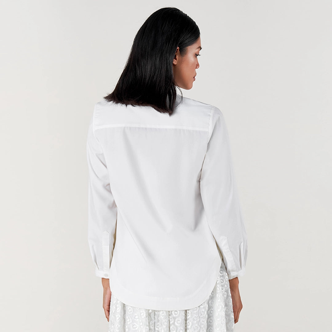 Patrice Top Off White