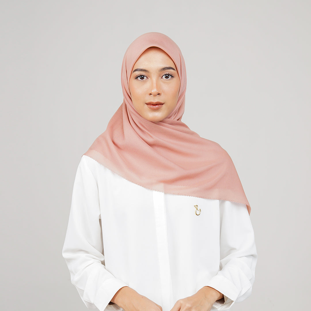 Plain Scarf Blush