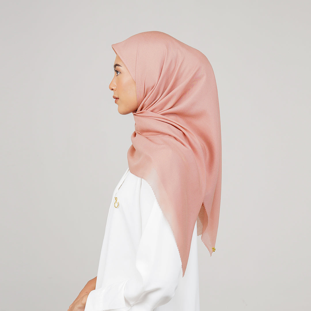 Plain Scarf Blush