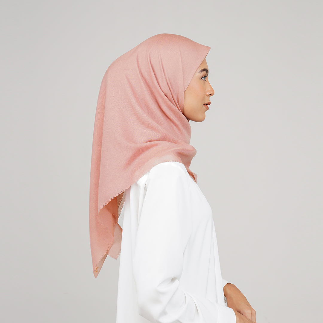 Plain Scarf Blush