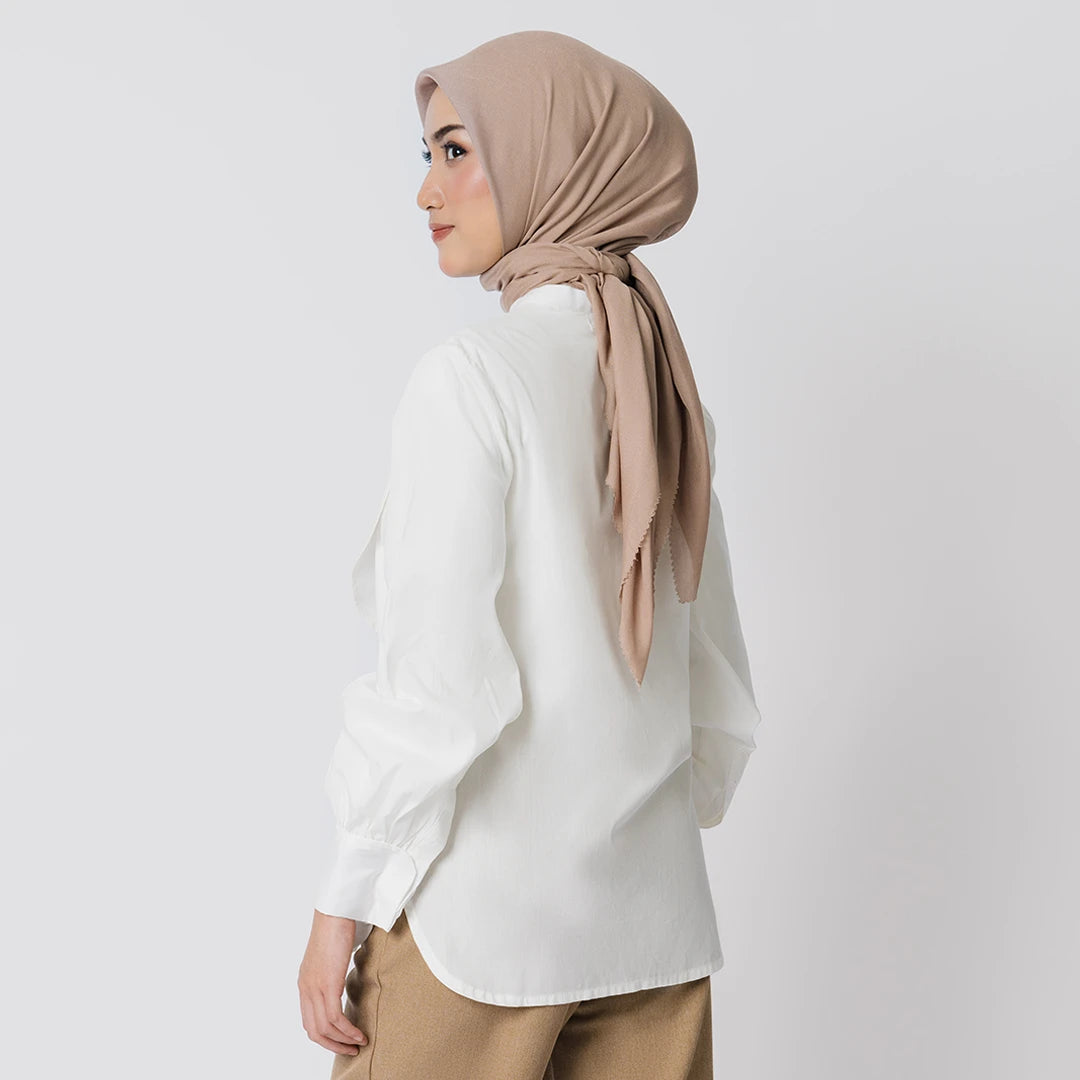 Ruby Top Broken White